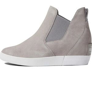 Sorel Women's Gray Slip-On Sneakers